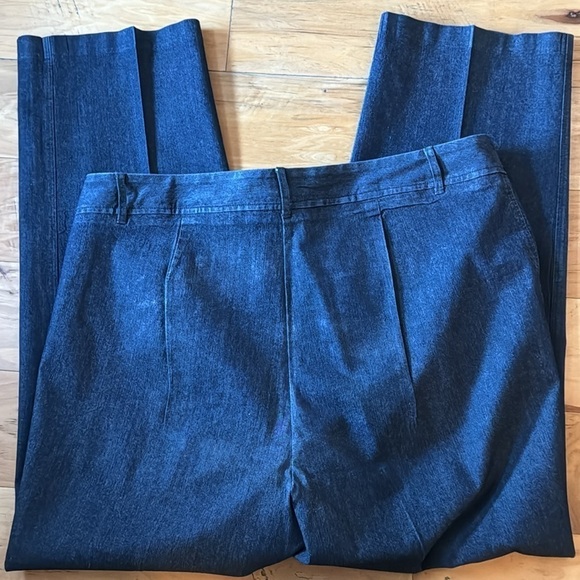 Josephine Chaus Woman Jeans Trousers Sz 16 straight leg pants - Picture 4 of 7